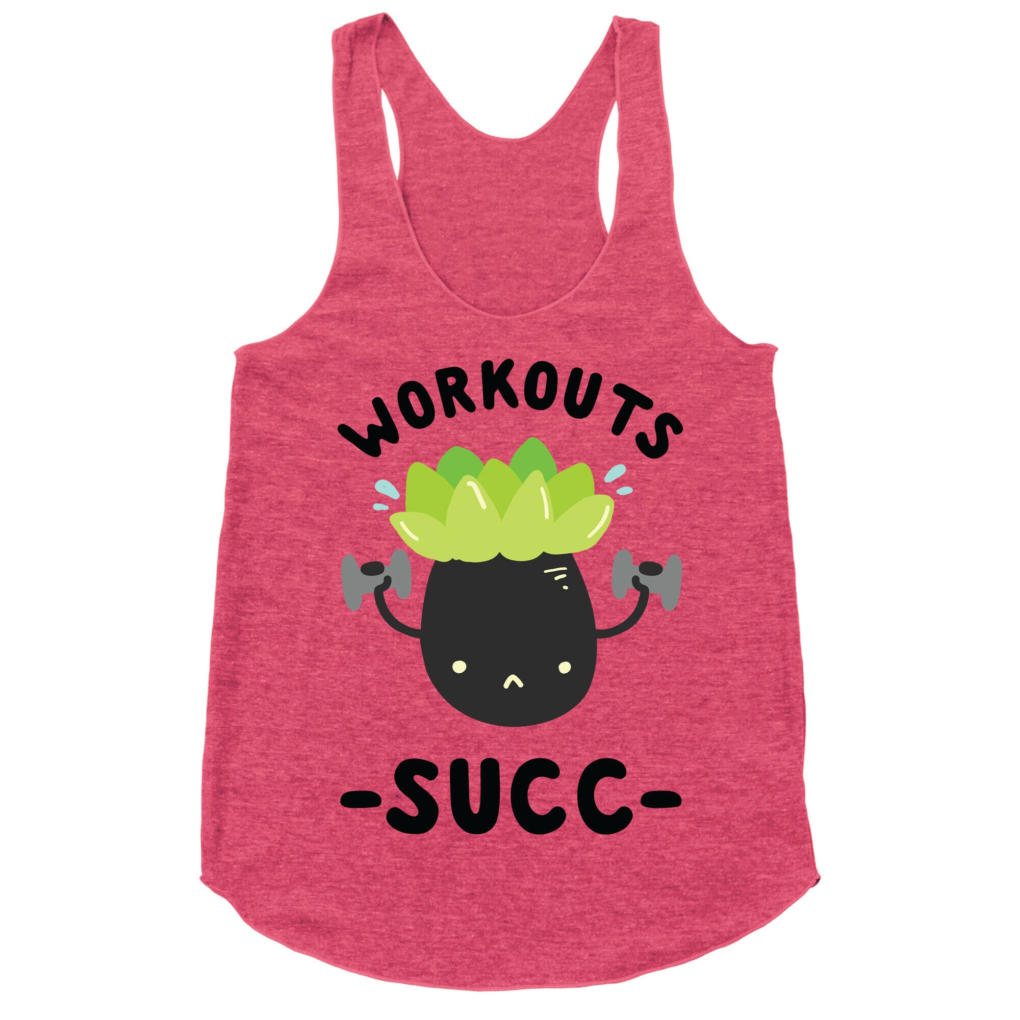 Workouts Succ Racerback Tank